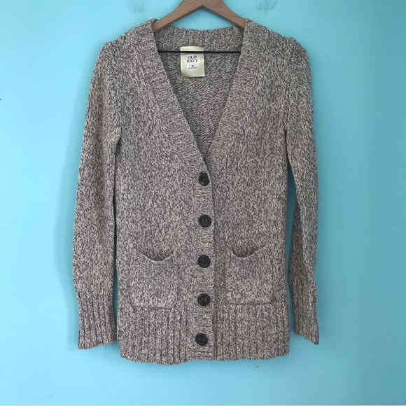 Old Navy Vintage Lamb's Wool Angora Chunky Boyfriend Grandpa
